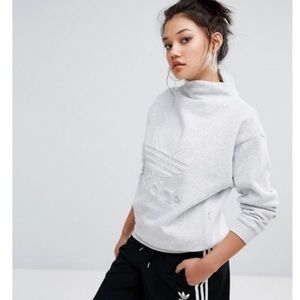 Adidas High Neck Imprint Sweatshirt